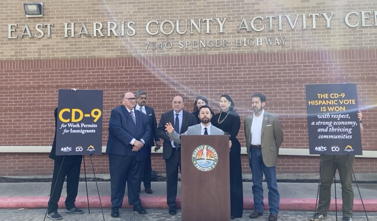 Hispanic Business Leaders and Elected Officials: “The Hispanic Vote Will Determine Who Wins New Texas CD-9 – Respect Our Vote, Deliver on Work Permits for Immigrants”  Demand Congressional Action on Dignity Act, Dream Act